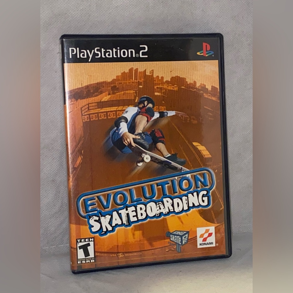 Evolution Skateboarding (Sony PlayStation 2, 2002) Complete In Case